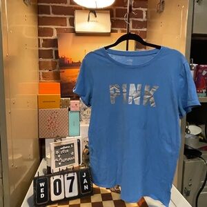 VICTORIA'S SECRET PINK KNIT SHORT SLEEVE PERFECT